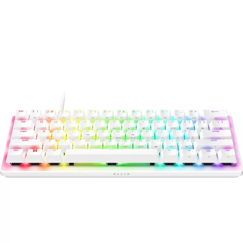 Razer Huntsman V3 Pro Mini - White - German Layout P - Keyboard - optical (RZ03-04992000-R3G1)