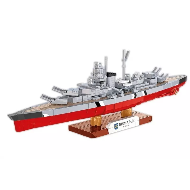 Construction set Cobi Battleship Bismarck model, 590 pieces