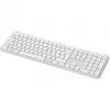 Logitech K950 Signature Slim Keyboard Office RF Wireless Bluetooth QWERTY US International White