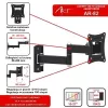 Holder for TV LCD/LED 10-27 15KG AR-82 regulation certical/horizontal 28cm