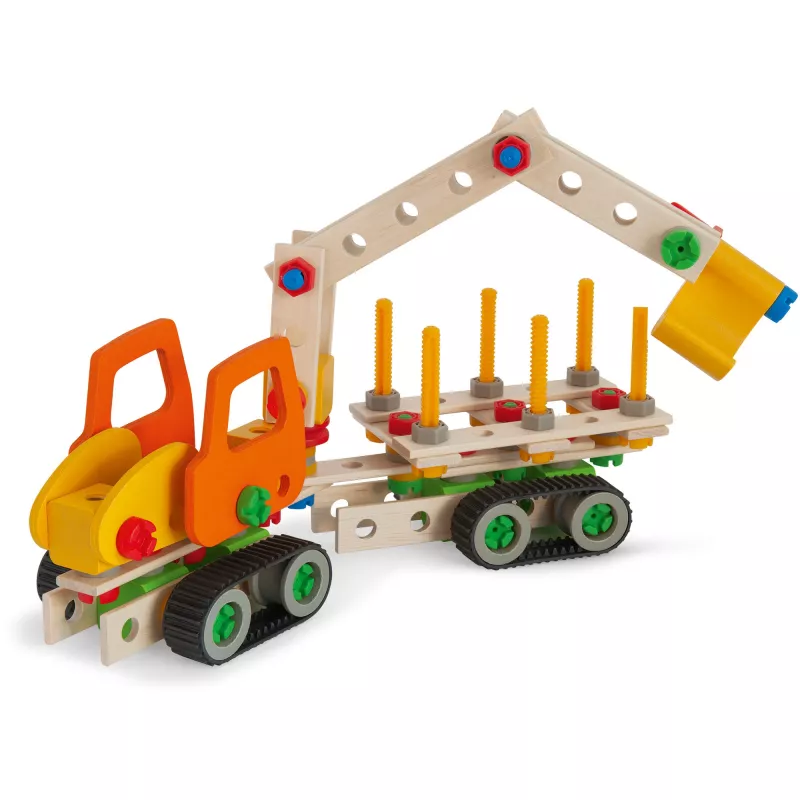 Constructor Crawler Excavator, Construction Toy 170 Pieces