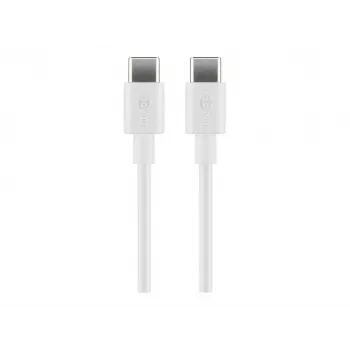 Goobay USB-C,Charging and Sync Cable, 2 m, white | Goobay