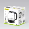 Electric glass kettle Maestro MR-063-BLACK, 2200W, glass body, cordless base