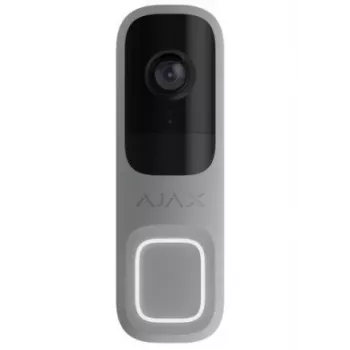 Video doorbell Ajax 8EU ASP Grey 4MP with AI PIR sensor