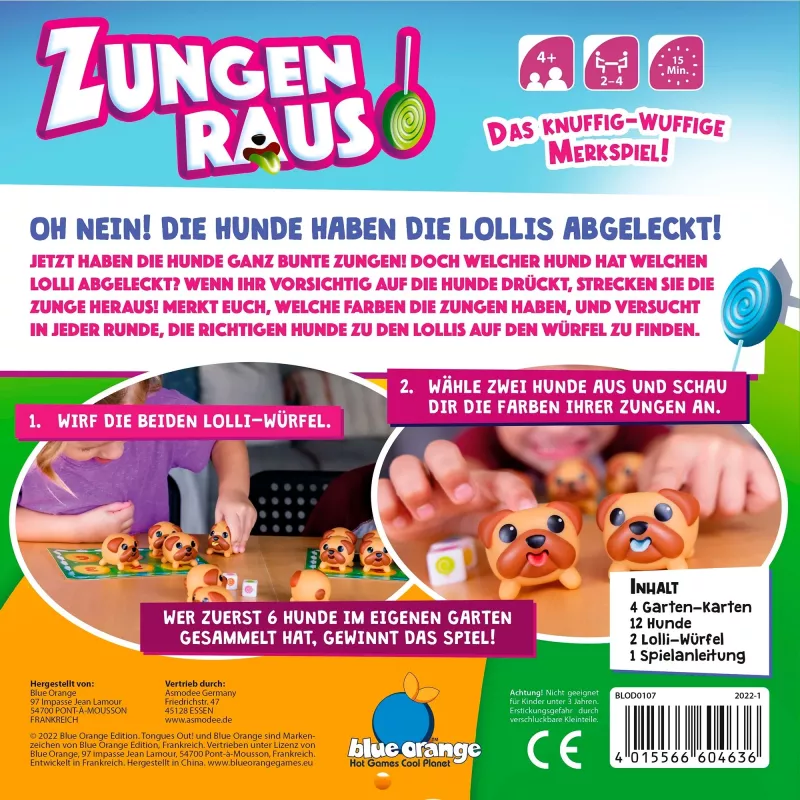 Zungen Raus, Board Game