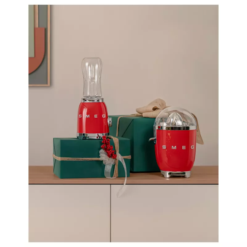 Electric Citrus Press Smeg CJF11RDEU 70 W Red Stainless Steel