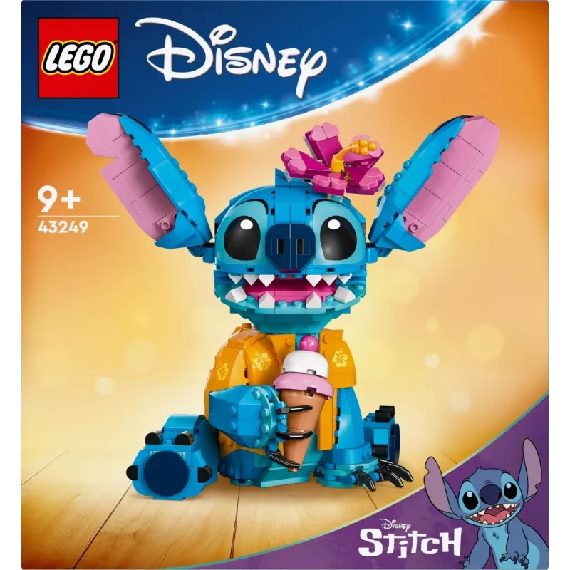 LEGO | Disney Stitch Buildable Kids’ Toy Playset with Ice-Cream Cone 43249