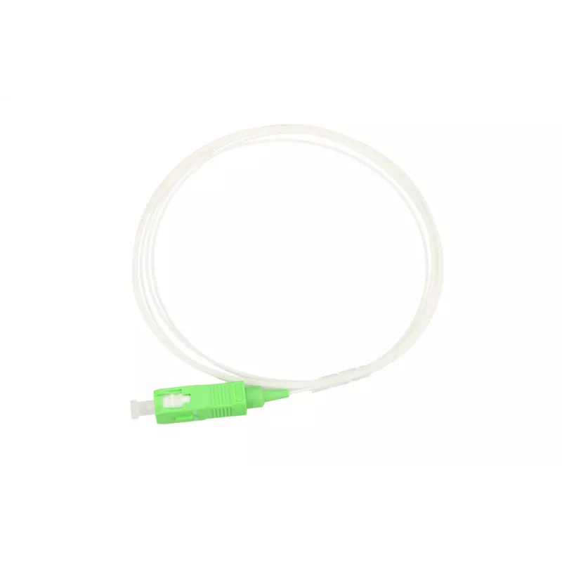 Pigtail SC/APC Single-mode Extralink G.657.A1 900µm FTTH 1.5m, Easy strip, white