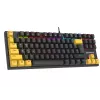 Tracer HORNET 87 keyboard Mouse included Gaming USB QWERTY English Black, Yellow