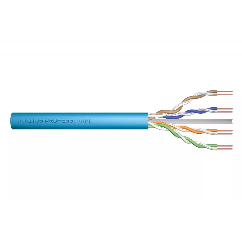 Network Cable Digitus Cat.6A U/UTP 500m Blue