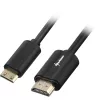 Adapter Cable HDMI Plug > mini HDMI Plug (black, 1 Meter, HDMI 4K)