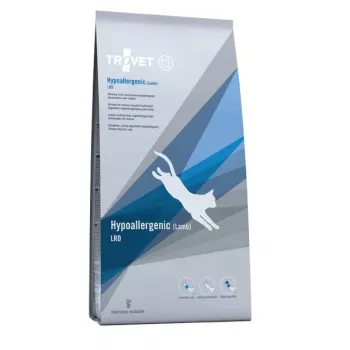 Dry cat food TROVET LRD Hypoallergenic (Rich in Lamb) 2.5 kg — adult cats, 27% protein, 16% fat, gluten- and soy-free