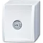BUSCH JAEGER Type F 2P+E 5 35 °C White IP44 250 V