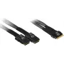 SAS Cable Inter-Tech 88885641 Black High-Quality Data Transfer