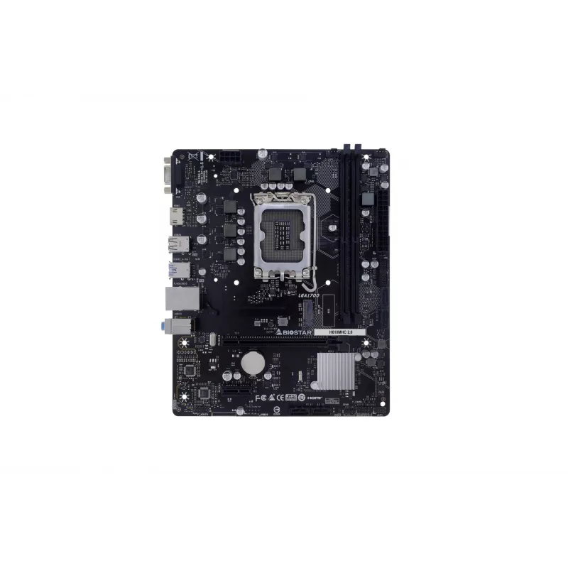 Motherboard Biostar H610MHC 2.0 Intel H610 LGA 1700 micro ATX