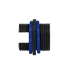 LogiLink IP68 Outdoor-Enclosure for Keystone Module and Couplers, Plastic, polyamide, Black, IP68, 140 mm, 36 mm, 36 mm