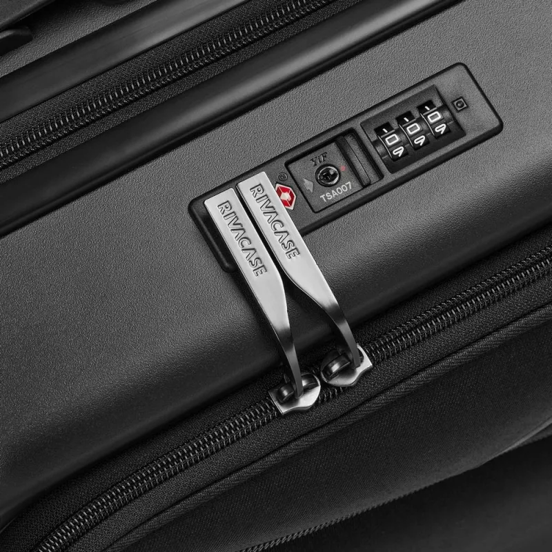 Hard-shell Trolley Case Rivacase 20 inch model 8180, wheeled protective laptop case