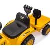 CAT vehicle Tractor with trailer yellow ride-on