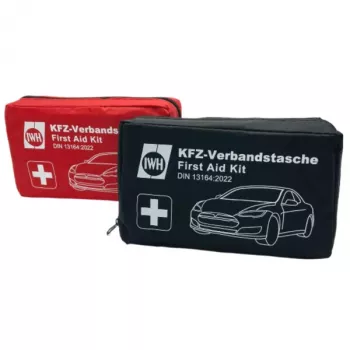 First Aid Kit IWH 023513 KFZ-Verbandtasche DIN 13164 2022 – vehicle first aid kit