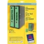 Binder Labels Avery L4750-20 Green 38 x 297mm