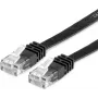 VALUE - Network Cable - RJ-45 (M) to RJ-45 (M) - 1.5 m - UTP - CAT 6 - Moulded, Flat - Black (21.99.0964)
