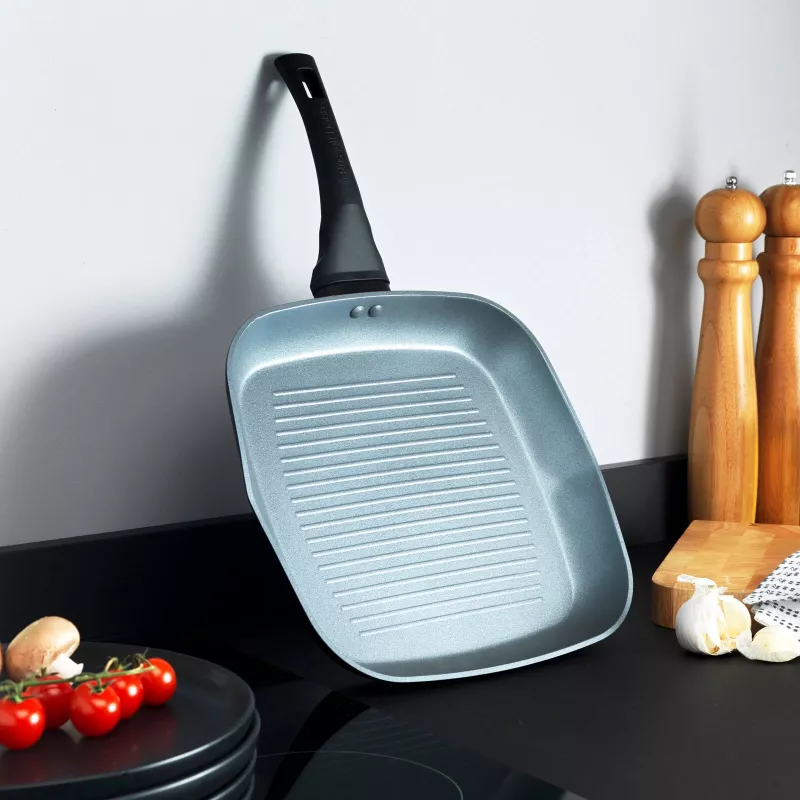 Griddle Russell Hobbs RH01861EU7 28 cm Crystaltech – non-stick cooking surface, flat griddle pan