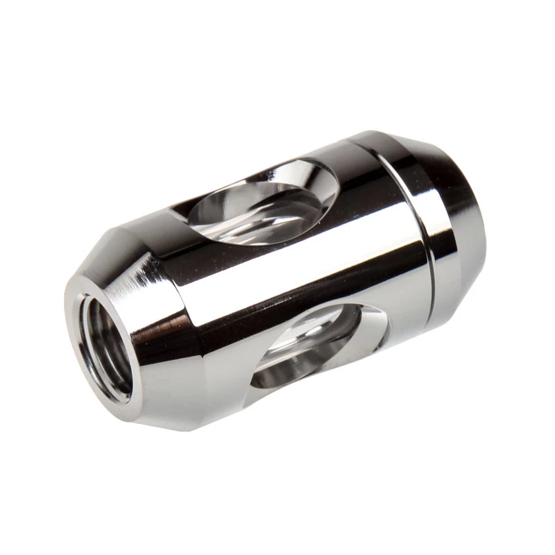 Bitspower In-Line Filter - shiny silver