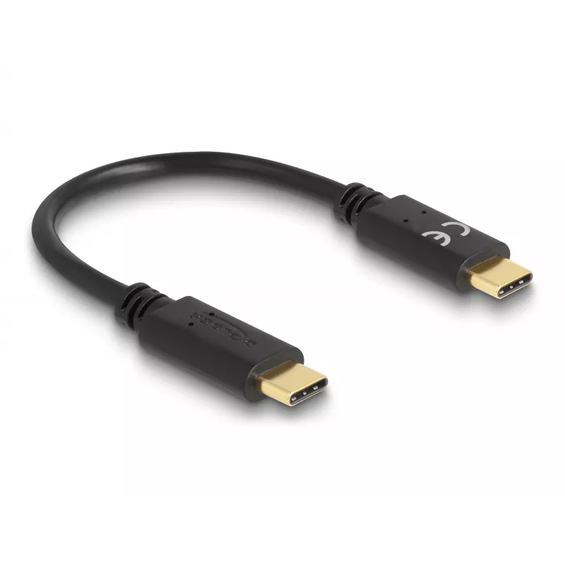 DeLOCK USB Type-C Charging Cable 15 cm PD 5 A with E-Marker