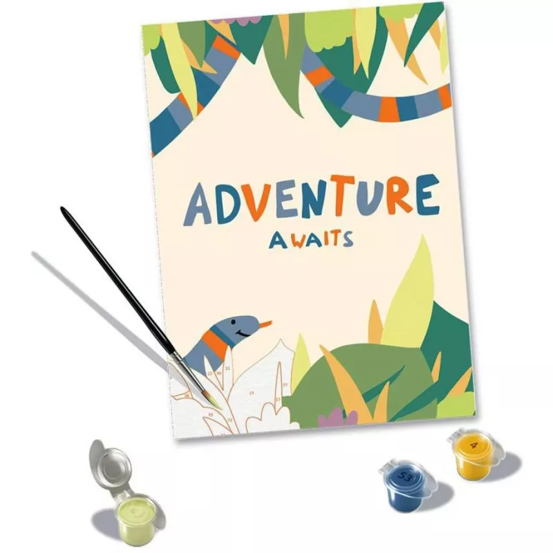 Art kit Ravensburger CreArt - “Hello New Adventure” painting set, model 23904