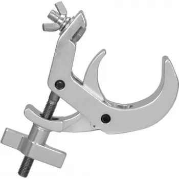Hoist hook EUROLITE Quick-Lock TH-5070A Silver — safety quick-lock connector