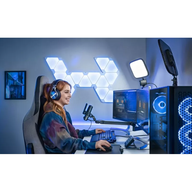 Microphone Arm Elgato Wave Mic Arm Low Profile — adjustable low-profile boom for studio and streaming