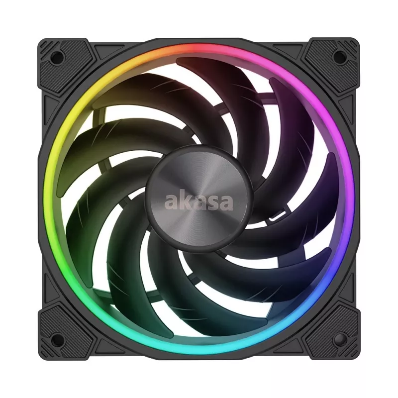 AKASA SOHO AR 120mm ARGB Case Fan - Black