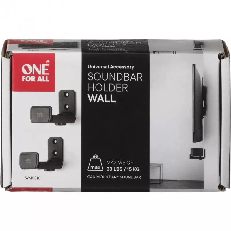 One for All WM5310 Soundbar-Wall Mount FLAT (WM5310)