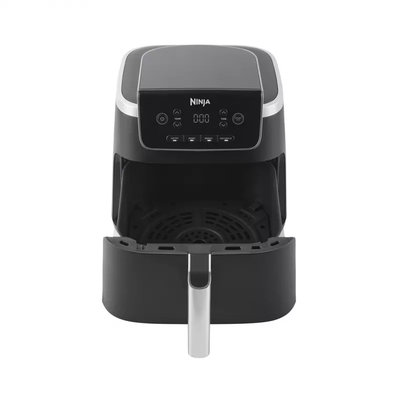 Hot air fryer Ninja AF140EU single 4.7 L 1750 W Black, 4 programs, LCD, crisper plate