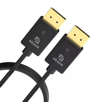 Akasa PROSLIM 8K DisplayPort.Cable 8Ka60Hz - 2 m (AK-CBDP26-20BK)