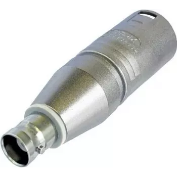 Neutrik XLR-Adapter XLR-Plug - BNC-Socket NA2MBNC 1 St. (NA2MBNC)
