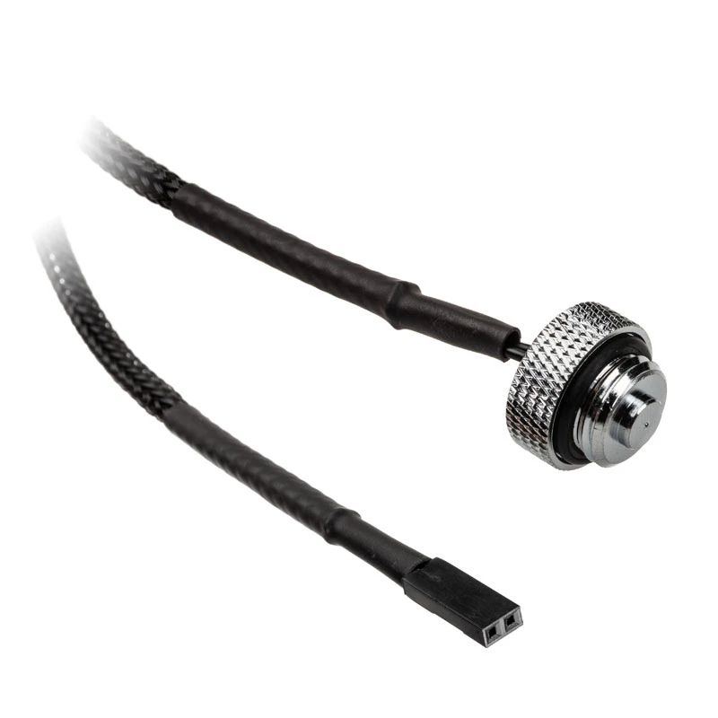 Temperature Sensor XSPC Temperatursensor 2x G1/4 IG – chrome, 2x G1/4 female