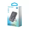 Power bank Vention 10000mAh Magnetic Wireless 20W, 1×USB-C, wireless charging, black