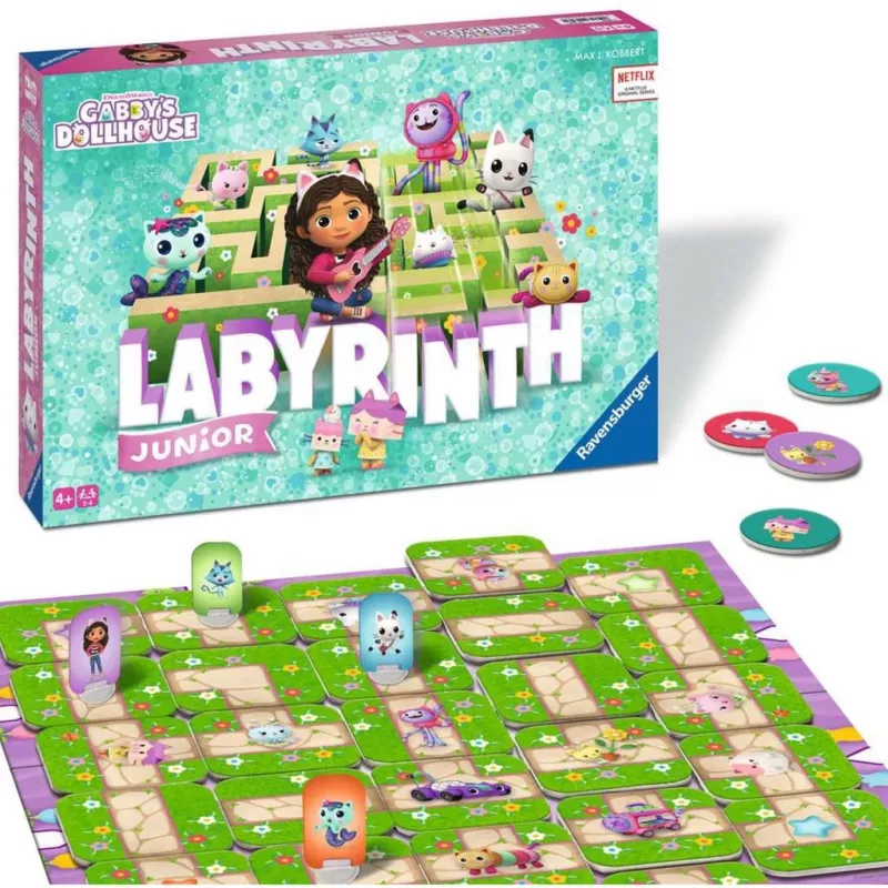 Gabby''s Dollhouse Junior Labyrinth, Board Game