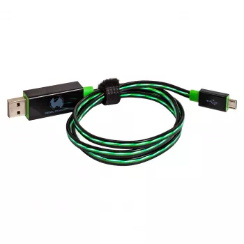 USB Cable RealPower A/Micro-USB B 0.75m