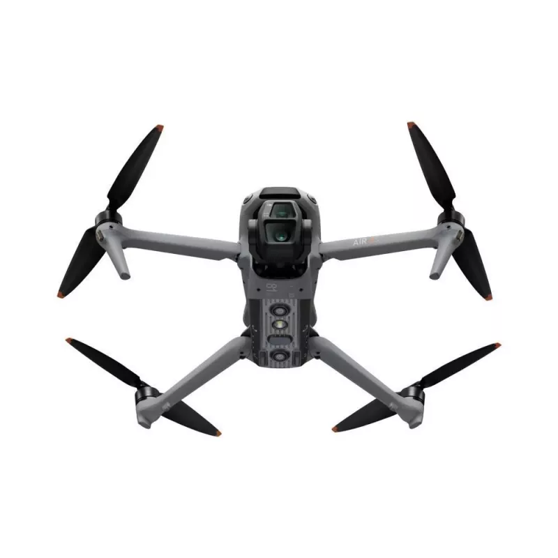 Quadcopter DJI Air 3s — 4-rotor drone, 50 MP camera, 3840×2160 video, 27 m/s, 32,000 m range, 4276 mAh battery, 42 GB internal, Grey