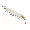Mounting Kit DeLOCK 60238 Natural Plastic