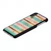 Protective smartphone case iKins for iPhone XS Max — Pop Mint Black, hard shell with raised edges
