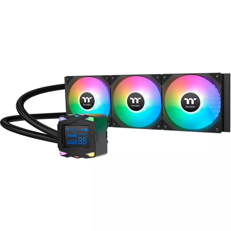 Liquid cooling kit Thermaltake LA360-S ARGB 12 cm Black