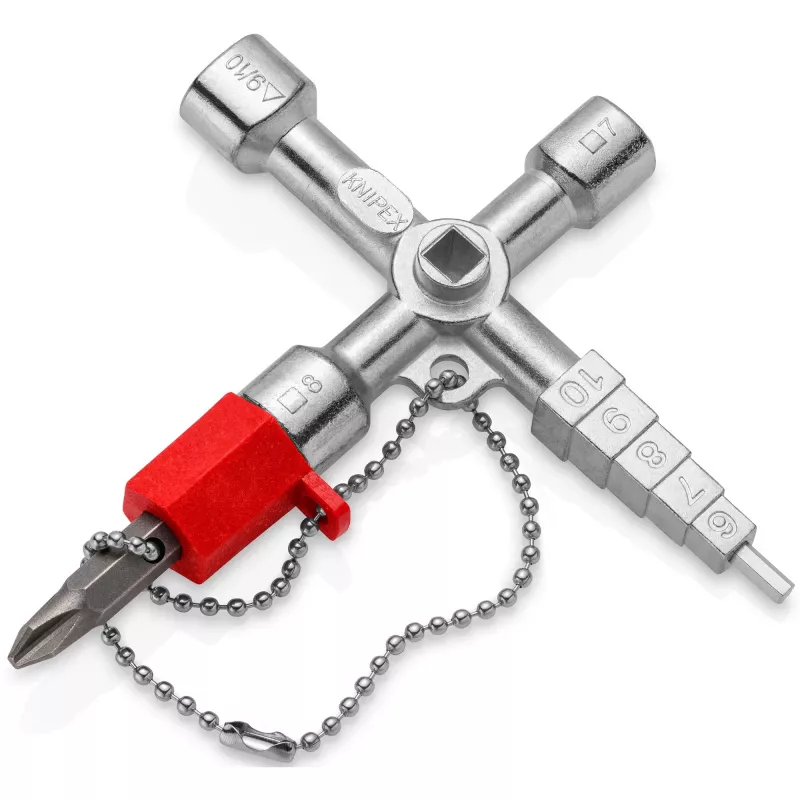 Knipex 00 11 04 utility/control cabinet key