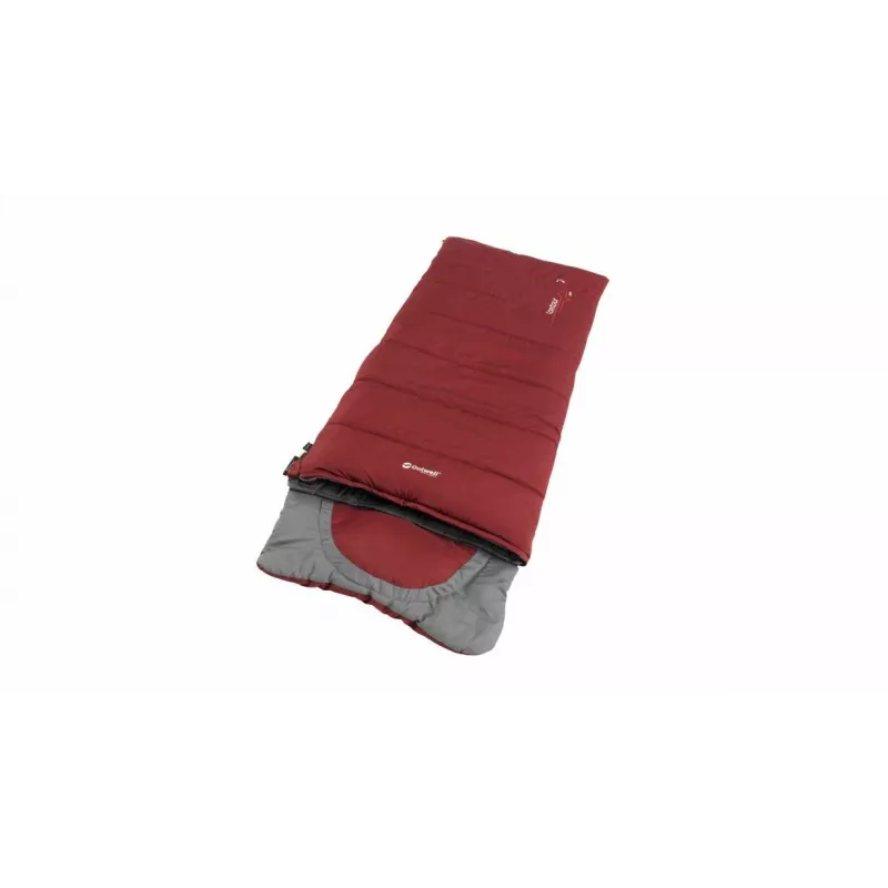 Sleeping bag Outwell Contour Junior rectangular polyester 170 cm x 70 cm, red