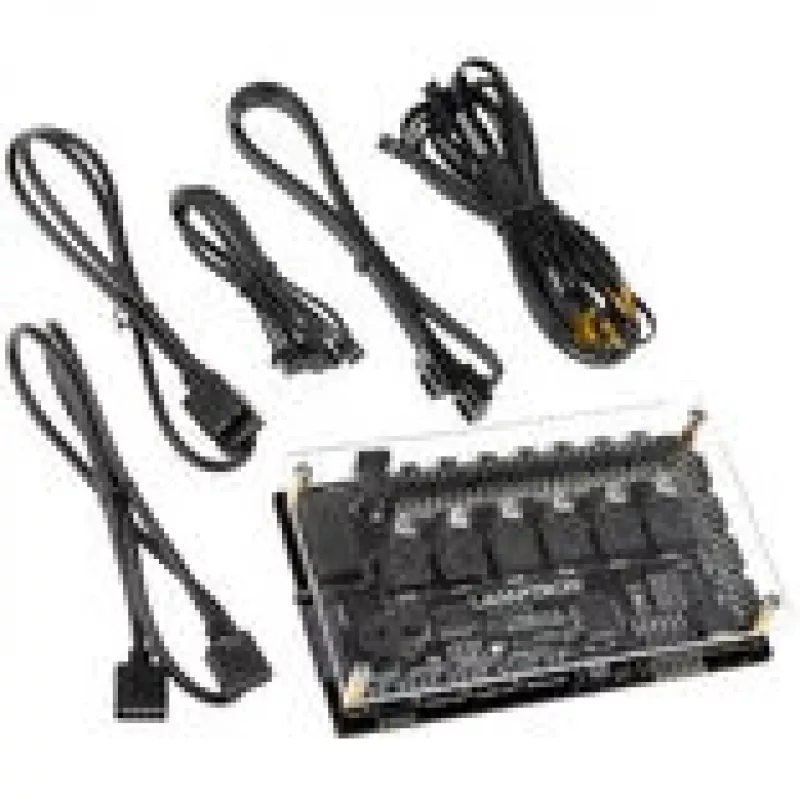 Lamptron Auto-Controller CT630 PWM ARGB — compact PWM ARGB fan/controller, black