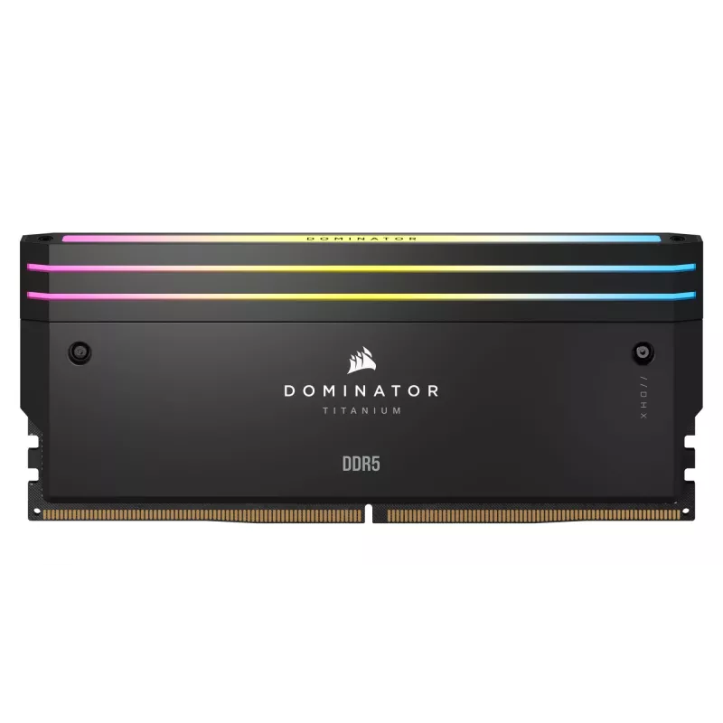 DIMM 48 GB DDR5-7200 (2x 24 GB) Dual-Kit, Arbeitsspeicher schwarz, CMP48GX5M2X7200C36, Dominator Titanium, INTEL XMP
