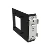 Rail clip Axis 02361-001 Black 95mm x 119mm