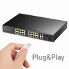 Cudy FS1018PS1 Network Switch 18 Fast Ethernet Ports PoE